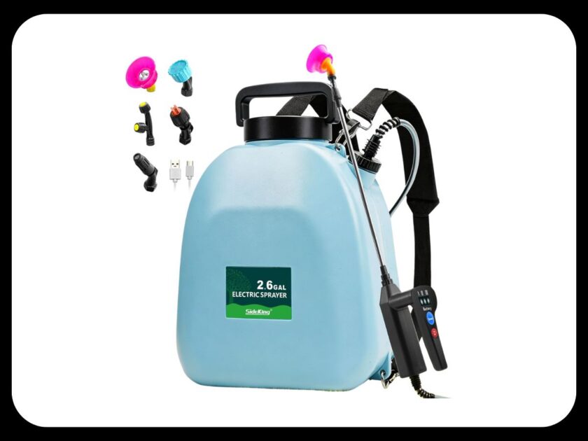 Electric Backpack Weed Sprayer with 5 Nozzles & Adjustable Pressure Only $29.xx on Amazon (Reg. $60)