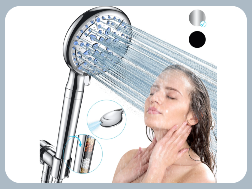 Ophanie 9 Setting Handheld Shower Head Only $19 at Walmart (Reg $40)