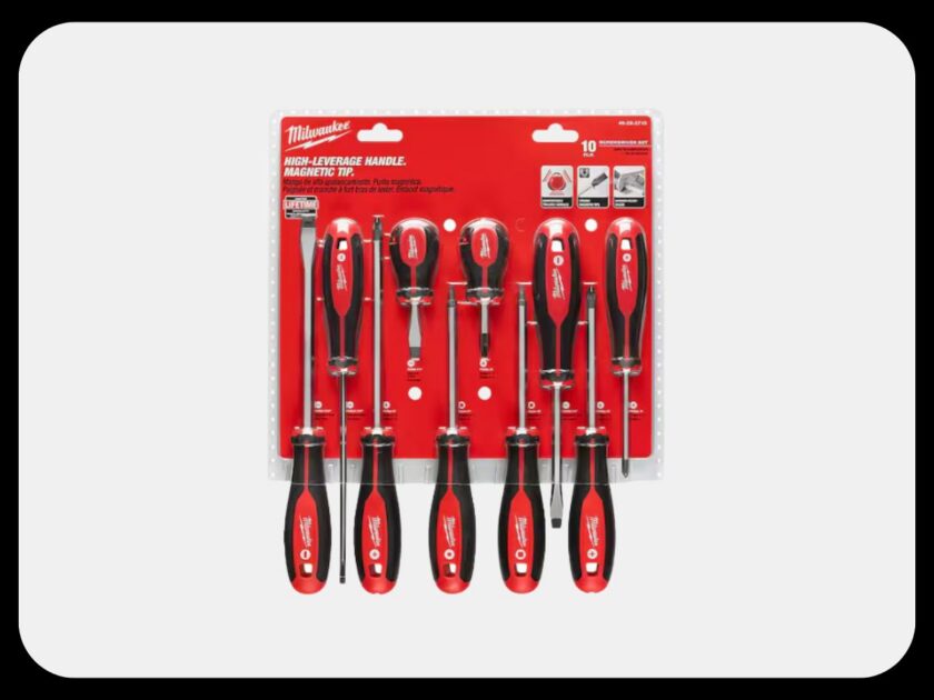 Milwaukee Combination Screwdriver Set, 10 Piece Only $29.xx at Home Depot (Reg. $45)