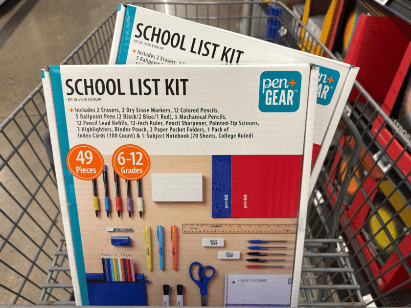 Back to School Supply Kits Under $10 at Walmart