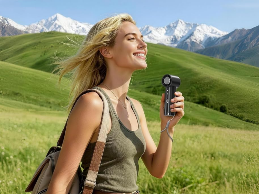 OidoZac Portable Handheld Fan Only $5.xx on Amazon (Reg. $14)