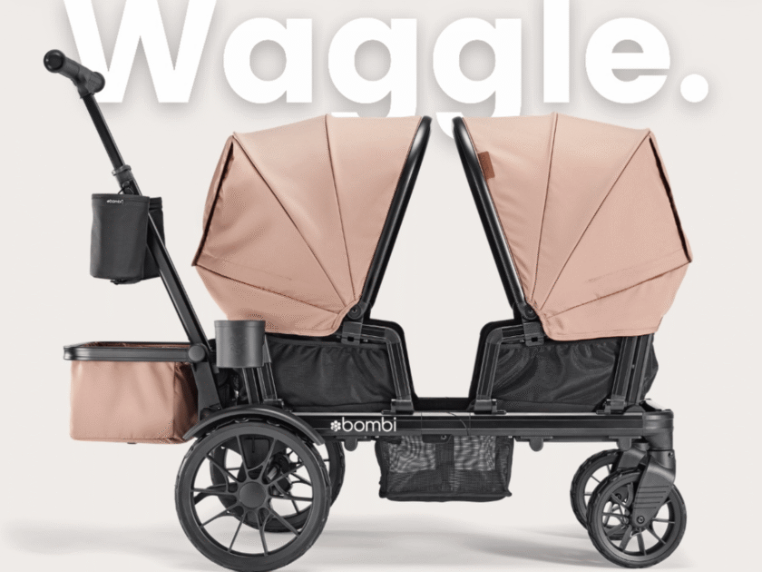 5 Win! Waggle Folding Stroller Wagon Giveaway!