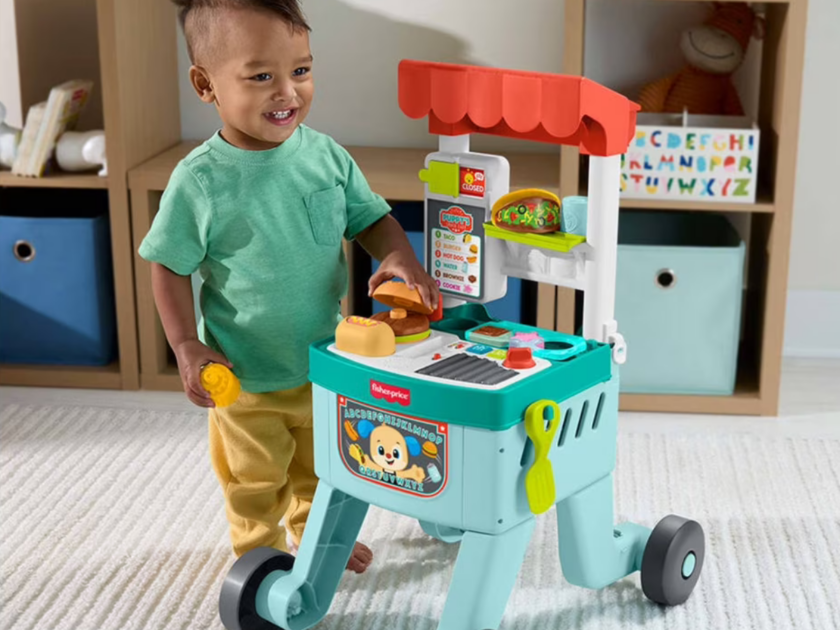 Fisher-Price Laugh & Learn 4-in-1 Snack Cart Baby Walker Only $29 at Walmart (Reg $55)