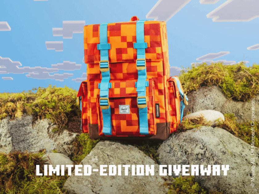 20 Win in the Minecraft x Herschel Limited-Edition Backpack Giveaway!