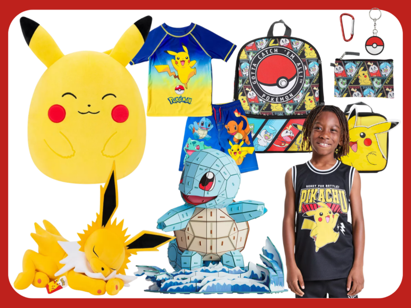 Up to 70% off Pokemon at Macy’s! Apparel, Backpacks, Toys & More