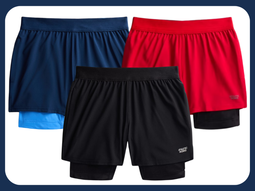 Athletic Works Boys 2-in-1 Training Shorts From $5.71 at Walmart (Reg. 13)