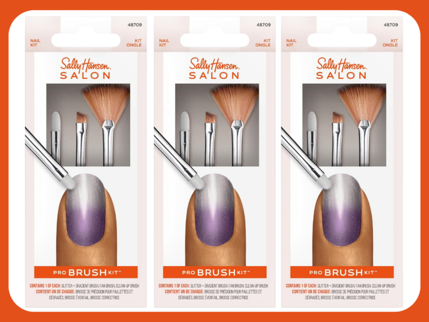 Sally Hansen Nail Salon Pro Brush Kit Only $3.xx on Amazon (Reg $8)