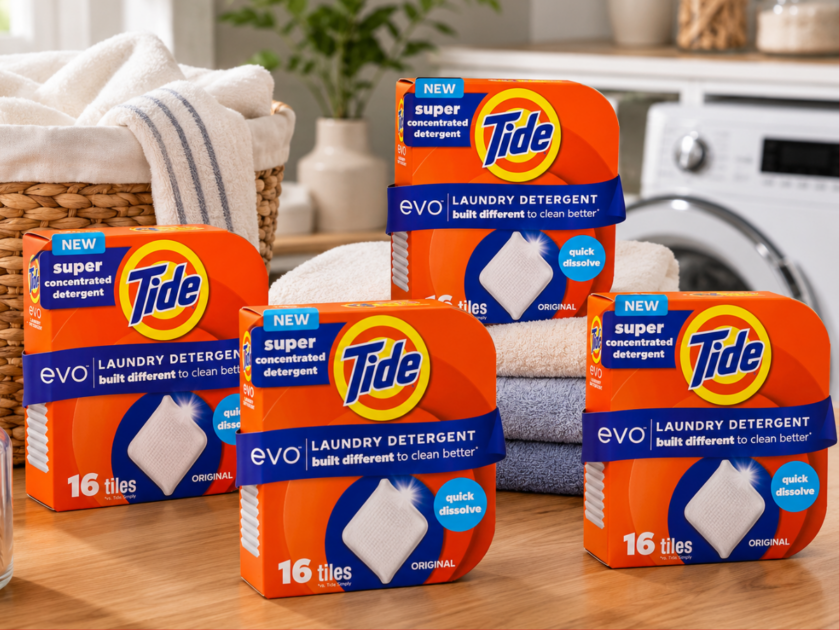 Tide evo Laundry Detergent 16-Count Only $4.xx After Offers on Amazon (Reg. $10)