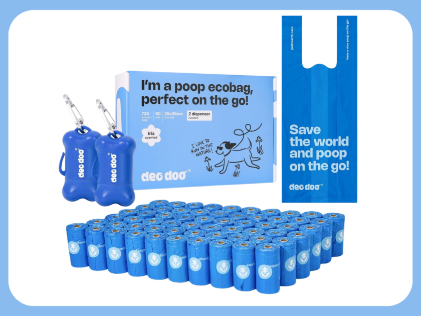 Deo Doo Dog Poop Bags 720-Count + 2 Dispensers $16.xx on Amazon (Reg $33)!