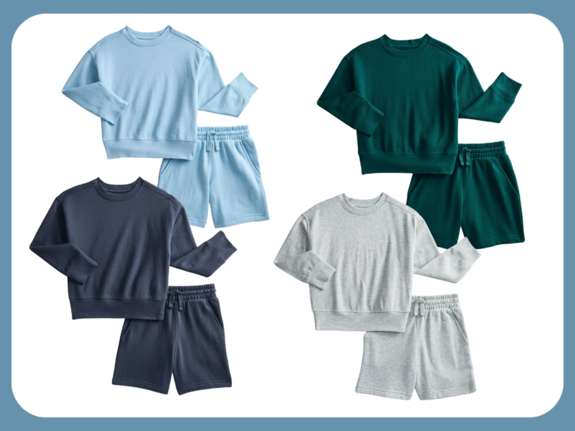 Athletic Works Boys Fleece Sweatshirt and Shorts Set Only $9 at Walmart (Reg $15)