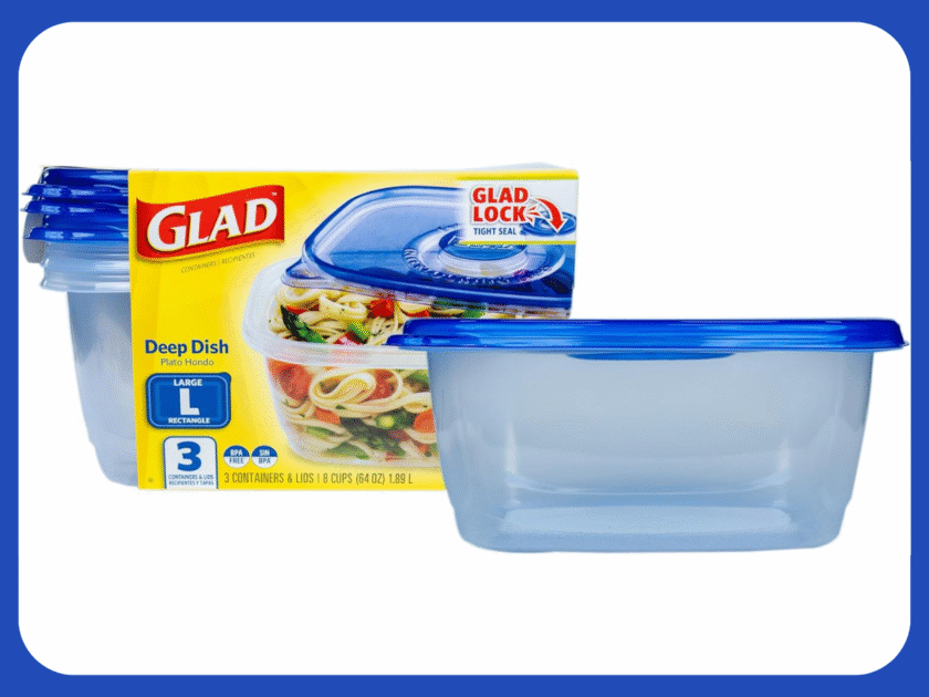 Glad GladWare Deep Dish Food Storage Containers Only $5.xx on Amazon (Reg $10)