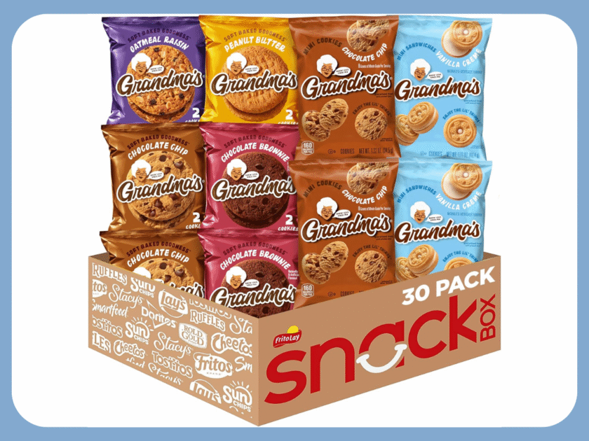 Grandma’s Cookies 30-Count Variety Pack Only $9.xx on Amazon (Reg. $28)