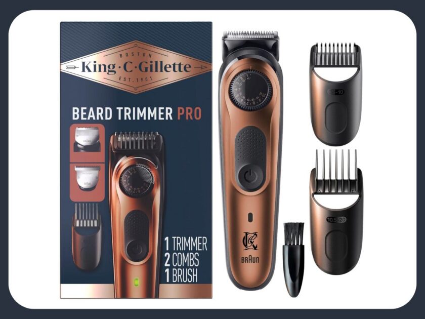 King C. Gillette Beard Trimmer Pro Just $27.xx on Amazon (Reg. $50)