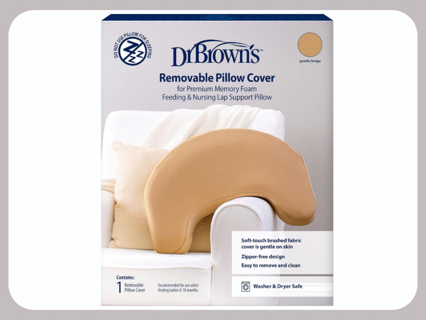 Dr. Brown’s Bottle Feeding and Nursing Lap Support Pillow Cover Only $4.xx on Amazon (Reg $15)