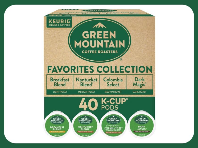 Green Mountain Coffee K-Cups 40-Count Just $14.xx on Amazon (Reg. $36)