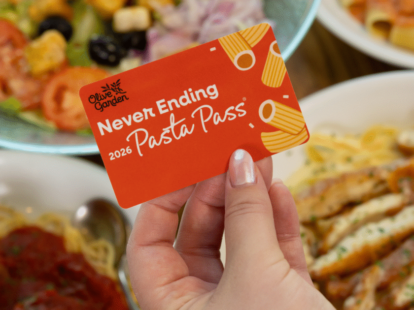 Olive Garden’s Never-Ending Pasta Pass Returns on July 16th | Only $100 for 13 Weeks of Free Pasta!