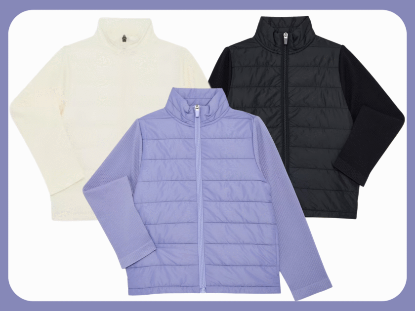 Athletic Works Girl’s Hybrid Quilted Jacket Only $6.xx at Walmart