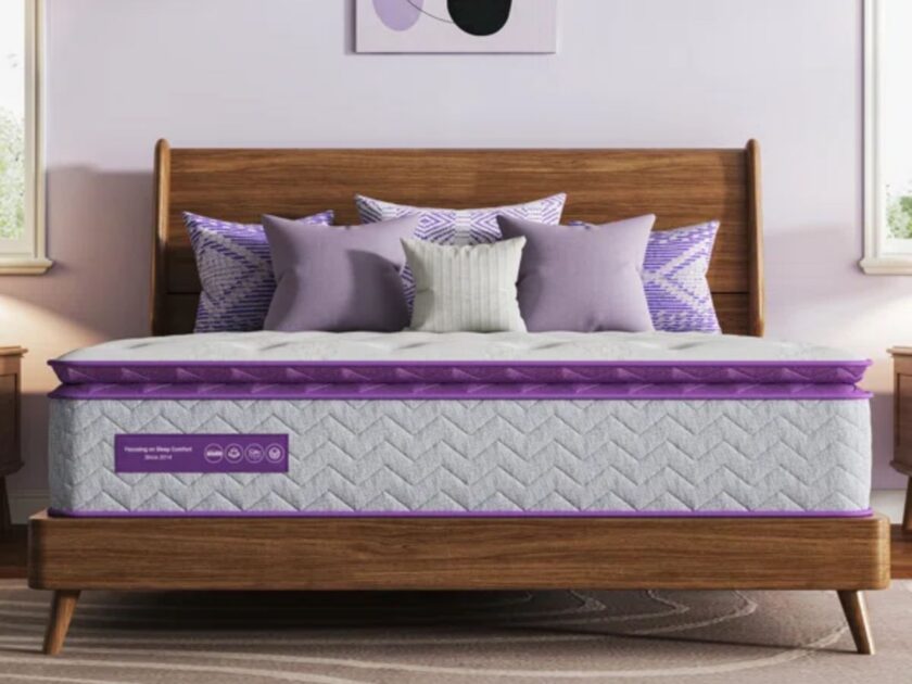 King Size Pillow Top Hybrid Mattress with Bamboo Charcoal Foam Only $107 at Wayfair (Reg. $400)
