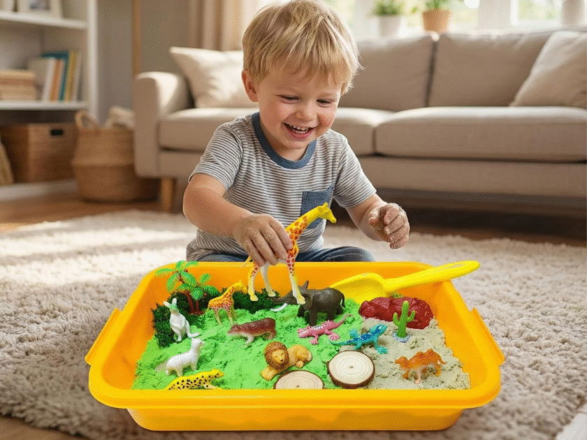 Carolart Jungle Sensory Bin Only $12.xx on Amazon (Reg $26)