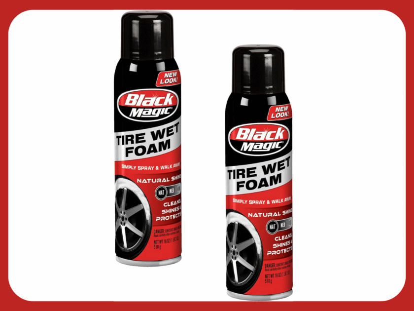 Black MagicTire Wet Foam 2ct Only $9.xx on Amazon (Reg $18)