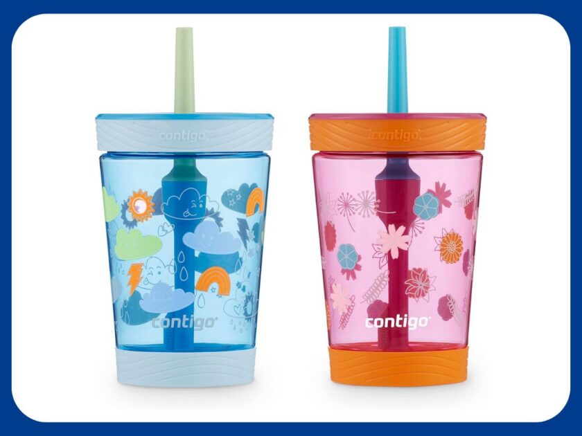 Contigo Kids Spill-Proof Tumbler with Straw, 2 Pack Only $14.xx on Amazon (Reg. $27)