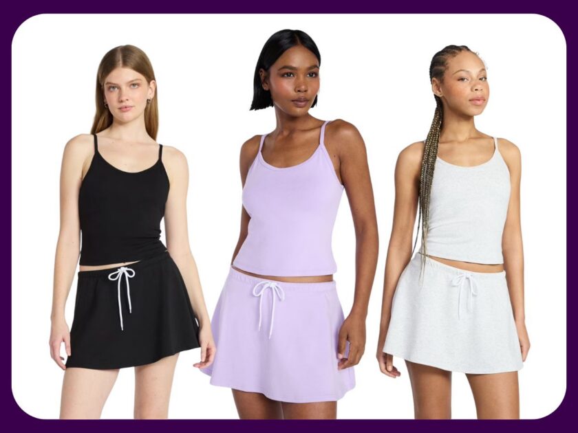Women’s Cami and Skort PJ Set Only $10.xx at Walmart (Reg. $21)