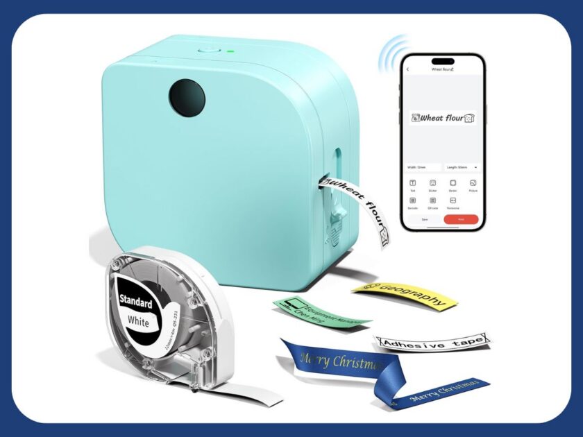 Phomemo Bluetooth Mini Label Maker Only $9.xx on Amazon (Reg. $16) – Includes Tape!