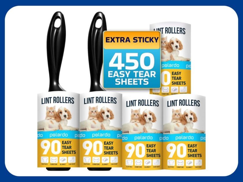5 Large Lint Rollers Only $7.xx on Amazon (Reg. $16)