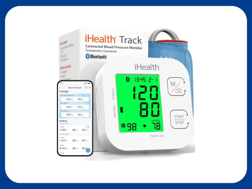 iHealth Blood Pressure Monitor with Wide Cuff Only $27.xx on Amazon (Reg. $50)