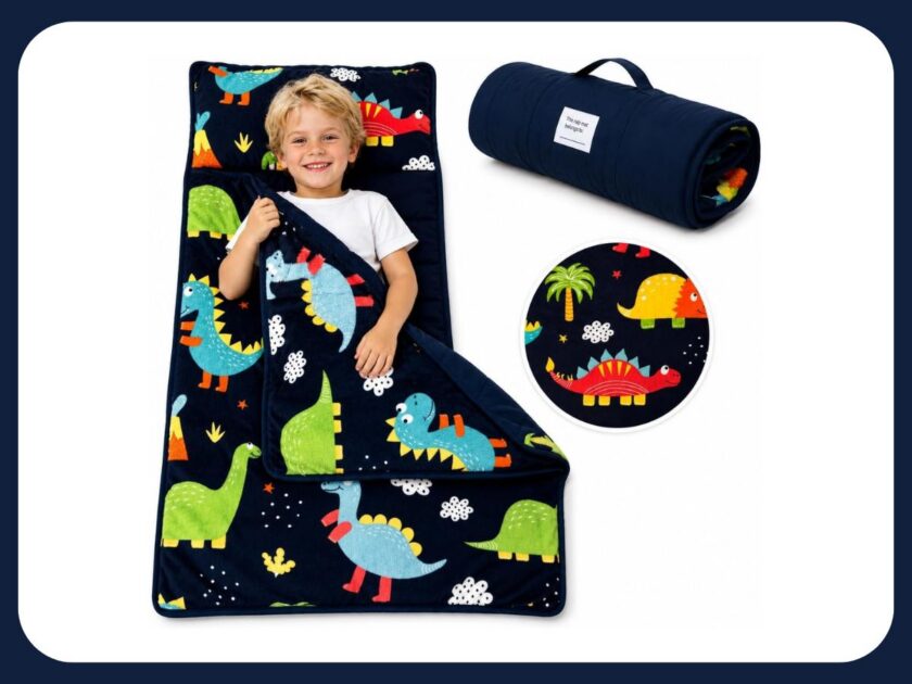 Dinosaur Toddler Nap Mat with Pillow Only $10.xx on Amazon (Reg. $22)