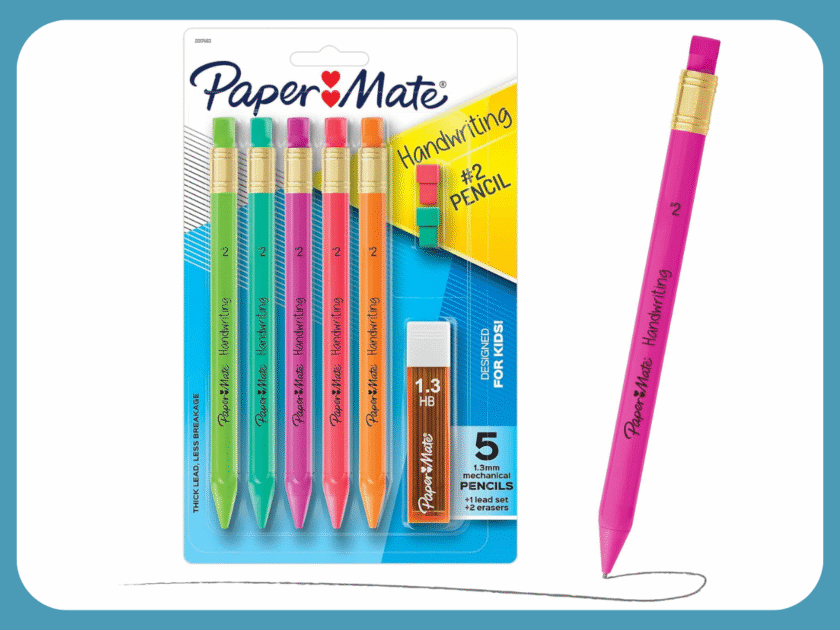 Paper Mate Handwriting Triangular Mechanical Pencils 5-Count Just $2.xx on Amazon (Reg $6)!