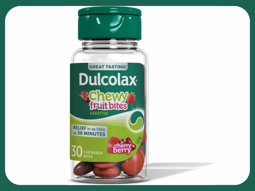 Dulcolax Saline Laxative Chewy Fruit Bites Only $3.xx on Amazon (Reg $13)