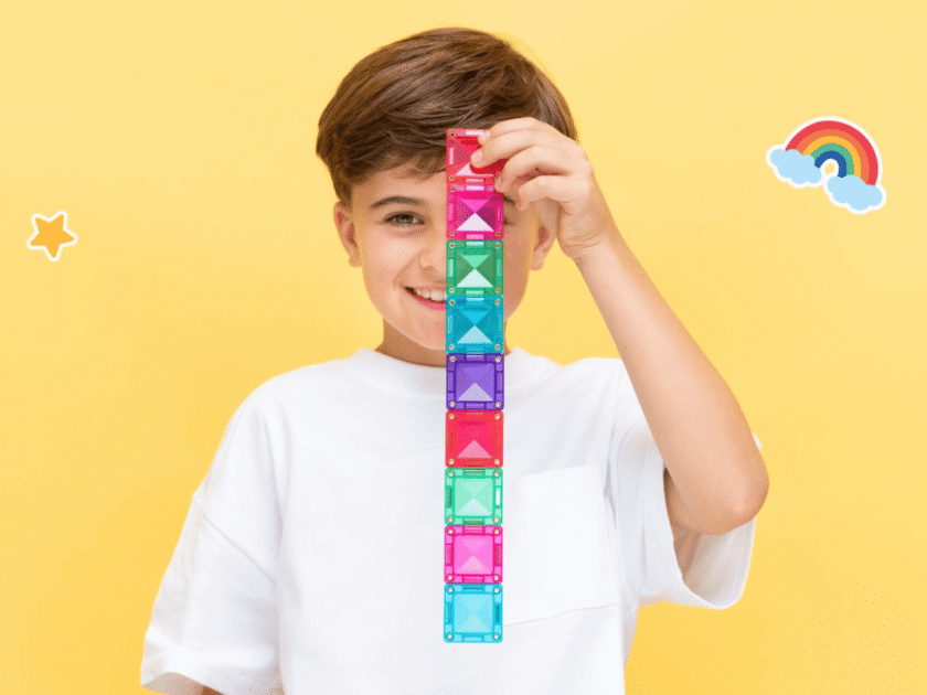 4 Winners Score Magnetic Tiles in The NEW Connetix Tiles Giveaway!