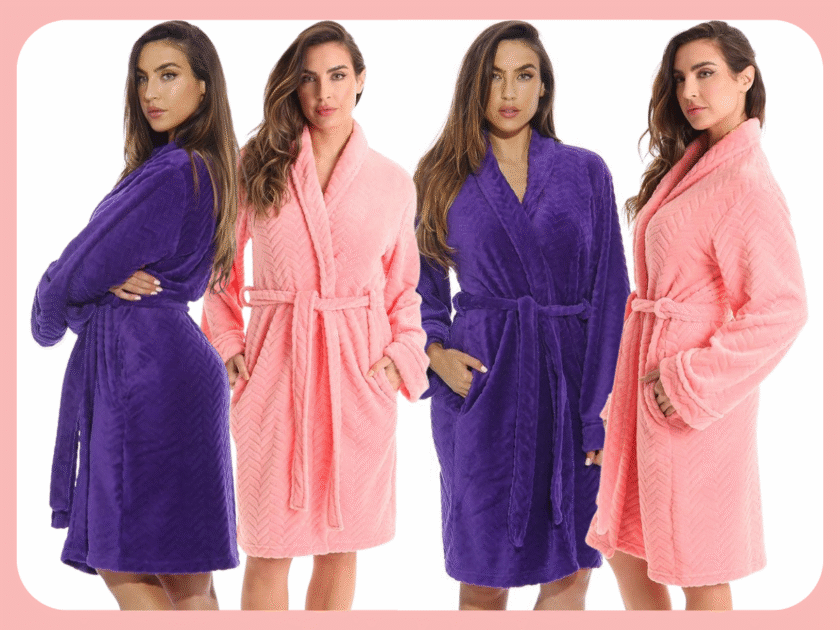 Velour Women’s Robe Only $9.xx on Amazon (Reg. $25) | Awesome Reviews!