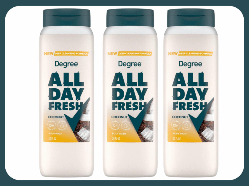 Degree All Day Fresh Body Wash Only $2.xx on Amazon (Reg $4)