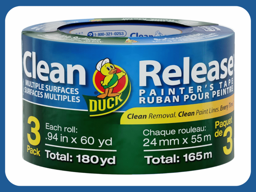 Duck Clean Release Blue Painters Tape 3ct Only $3.xx on Amazon (Reg $10)