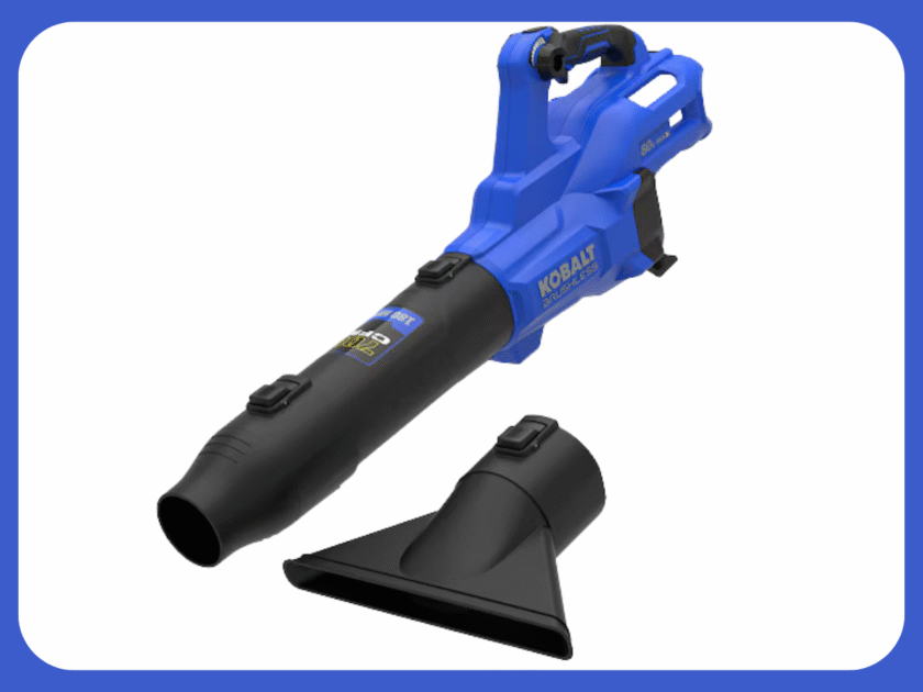 Kobalt 80-Volt Handheld Leaf Blower Only $79 at Lowe’s (Reg.$149)