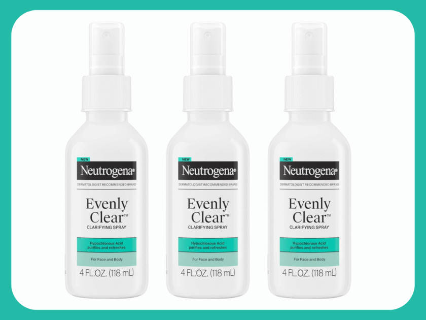 Neutrogena Evenly Clear Clarifying Hypochlorous Acid Spray Only $6.xx on Amazon (Reg $17)