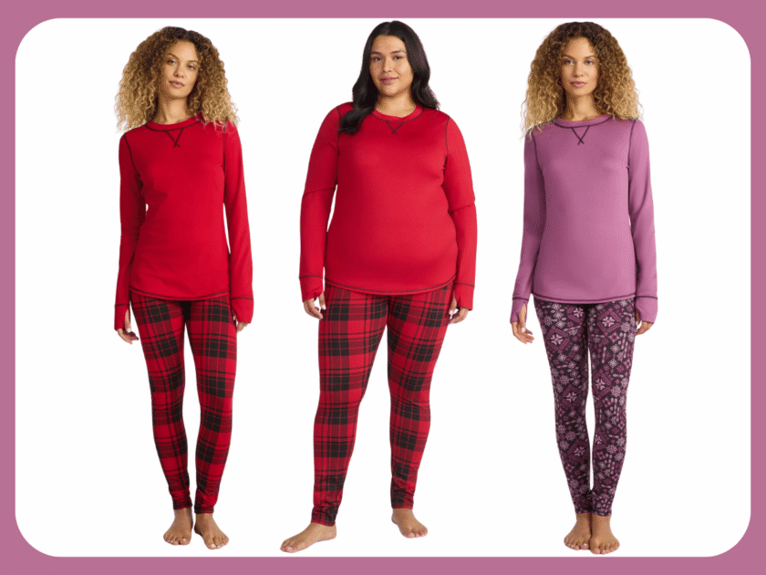 Cozy Women’s 2-Pc Thermal Pajamas Only $4.18 at Walmart (Reg. $17)