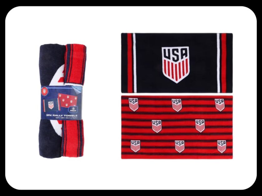 U.S. World Cup Rally Towel, 2-Pack Only $5 at Walmart (Reg. $8)