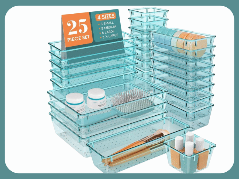 25 Piece Drawer Organizer Set Only $8.xx on Amazon! (Reg. $18)