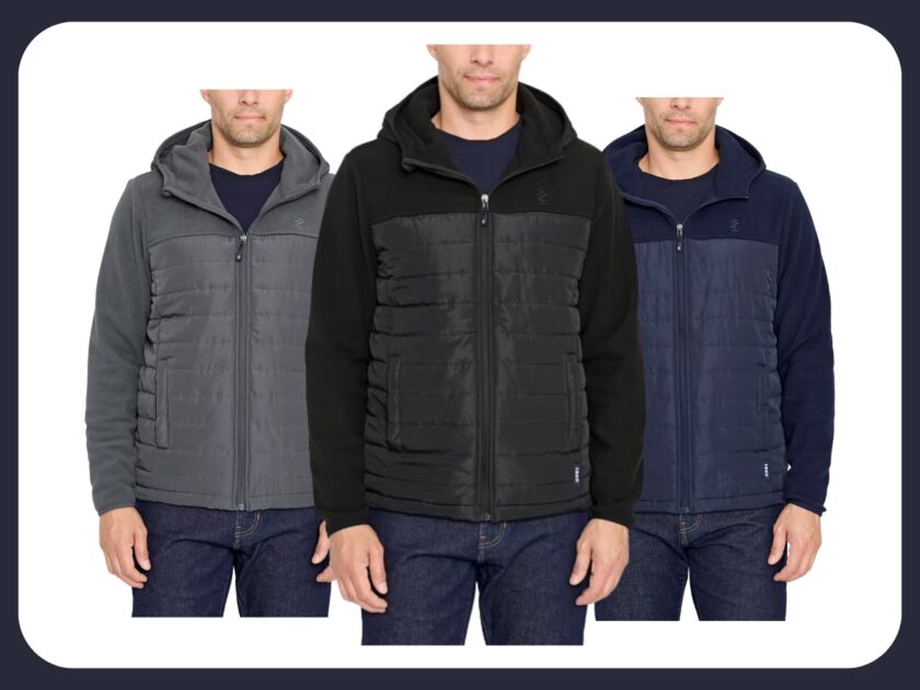 IZOD Men’s Fleece Jacket Just $7.88 at Walmart (Reg. $65)
