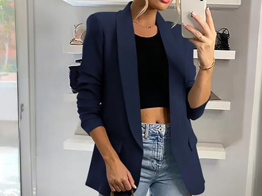 Women’s Business Casual Blazer with Pockets Only $21.xx on Amazon (Reg. $60)