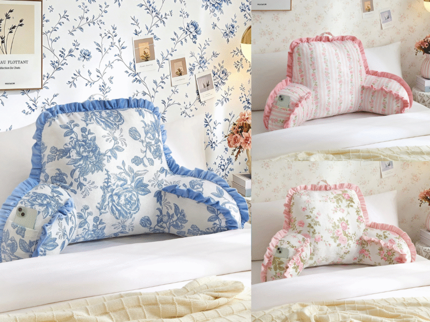 Floral Backrest Pillows Just $19.xx at Walmart – Perfect for Dorm!