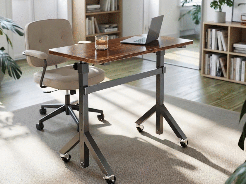 HUANUO Small Adjustable Standing Desk Only $24.xx on Amazon (Reg. $70)