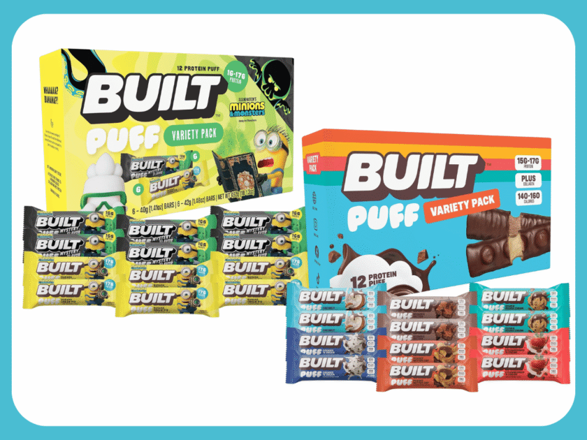 BOGO 12-Pack BUILT Bar Puff Protein Bars on Amazon | Tons of Flavors!