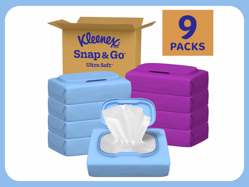 9 Kleenex Snap & Go Packs Just $9.xx on Amazon (Reg. $14) | Plus $5 off $20+ Coupon!