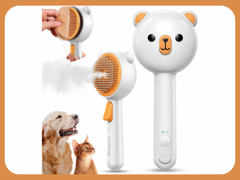 Pet Steam Brush for Dogs & Cats Only $10.xx on Amazon (Reg. $17)