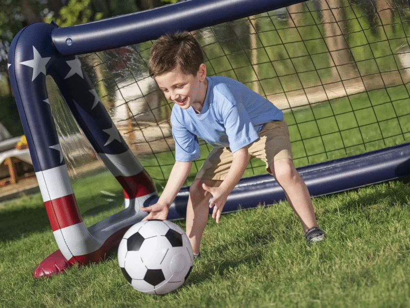 H2OGO! Patriotic Kickin Kids Inflatable Soccer Game Only $9.98 at Walmart (Reg. $20)