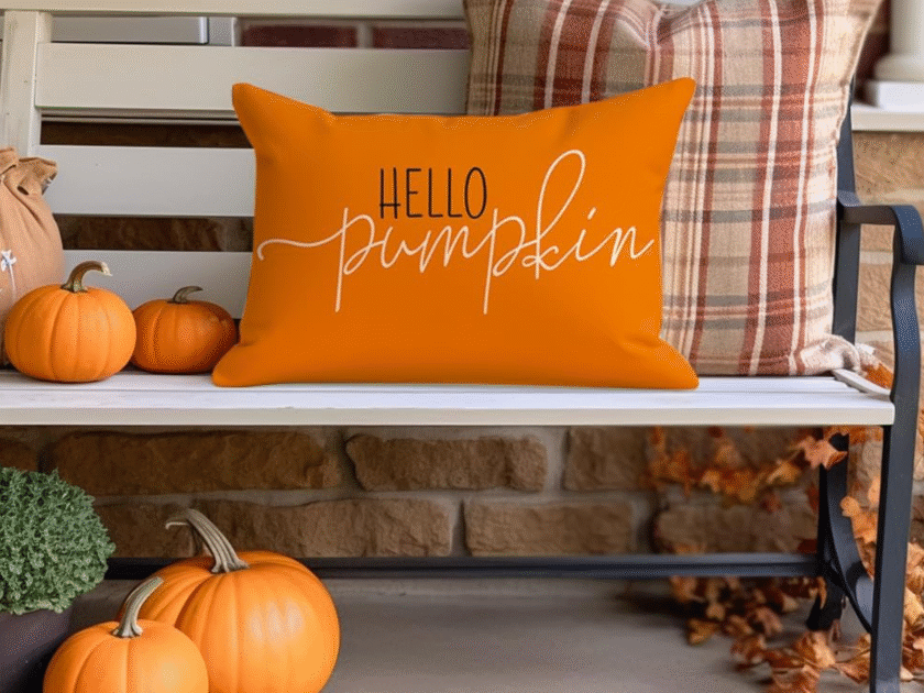 $2.xx Hello Pumpkin Pillows Decorative Throw Pillow on Amazon! (Reg $5) So Cute!